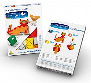 MAGNETICUS. Магнитная мини-мозаика "Кошка", 6 цветов (Magneticus, MM-04BL)